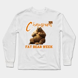 fat bear Long Sleeve T-Shirt